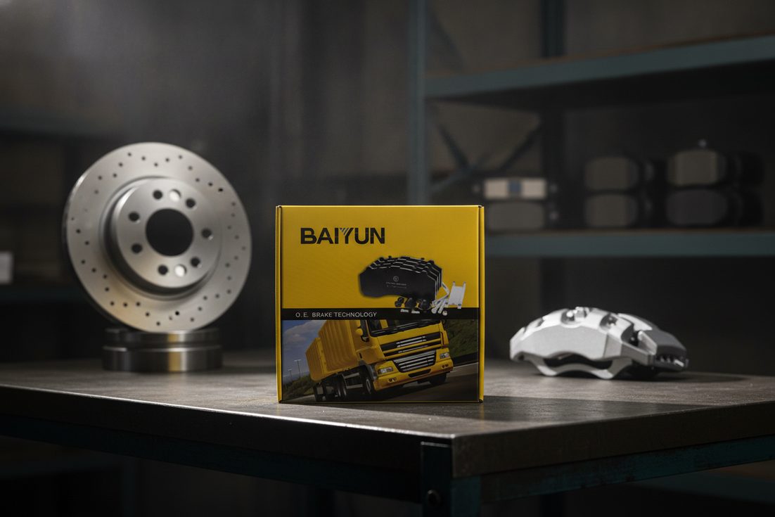 Китайский производитель экологичных тормозных колодок с низким содержанием меди – коробка ремонтного комплекта тормозных колодок BAIYUN для состава без меди