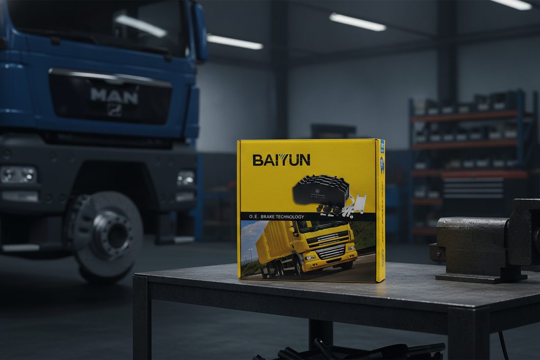 Руководство по тормозным колодкам MAN - тормозные колодки BAIYUN Brake для коммерческих автомобилей