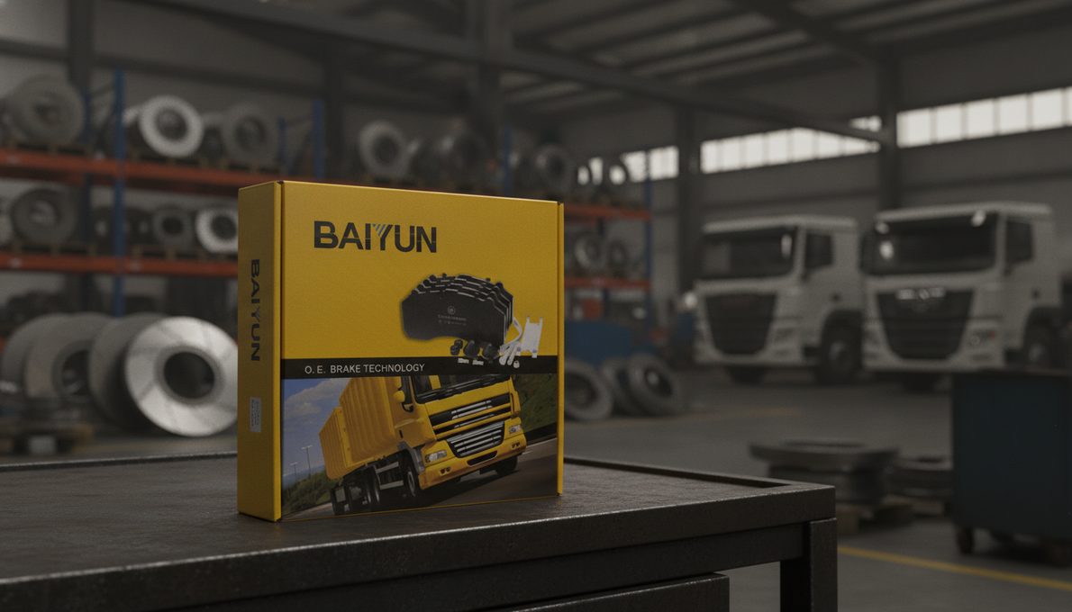 Руководство по тормозным колодкам FAW - коробка ремонтного комплекта BAIYUN Brake на верстаке