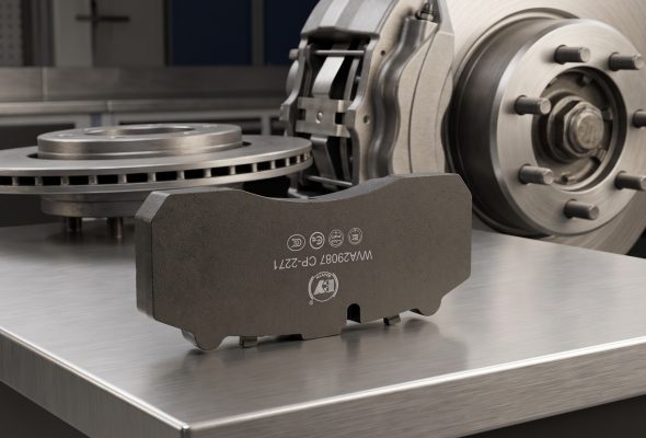 How to choose commercial vehicle brake pads supplier - BAIYUN heavy-duty truck brake pad set with caliper and ventilated disc