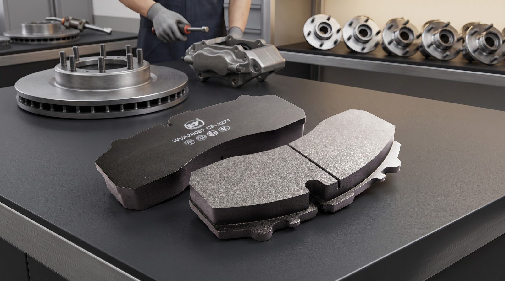 Mevotech представляет тормозные колодки TTX для автопарков - The BRAKE Report, главное изображение с коммерческой тормозной колодкой BAIYUN