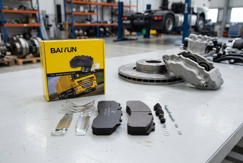 OEM тормозная колодка для коммерческого автомобиля cp2271 от завода BAIYUN для аудита импортера